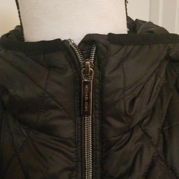 SALE! Michael Kors Packable Down Jacket Hood XS S - Picture 7 of 8